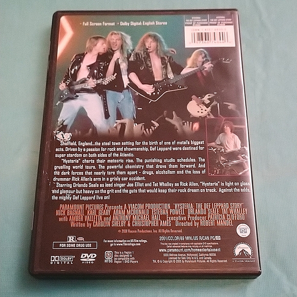 Hysteria: The Def Leppard Story DVD - Picture 2 of 3